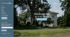 Desktop Screenshot of mayhurstinn.com